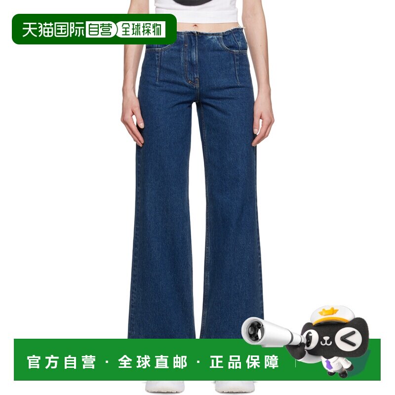 1h可退 GIVENCHY 女士牛仔裤 BW50X95Y43420 SS2023 蓝色 Givench