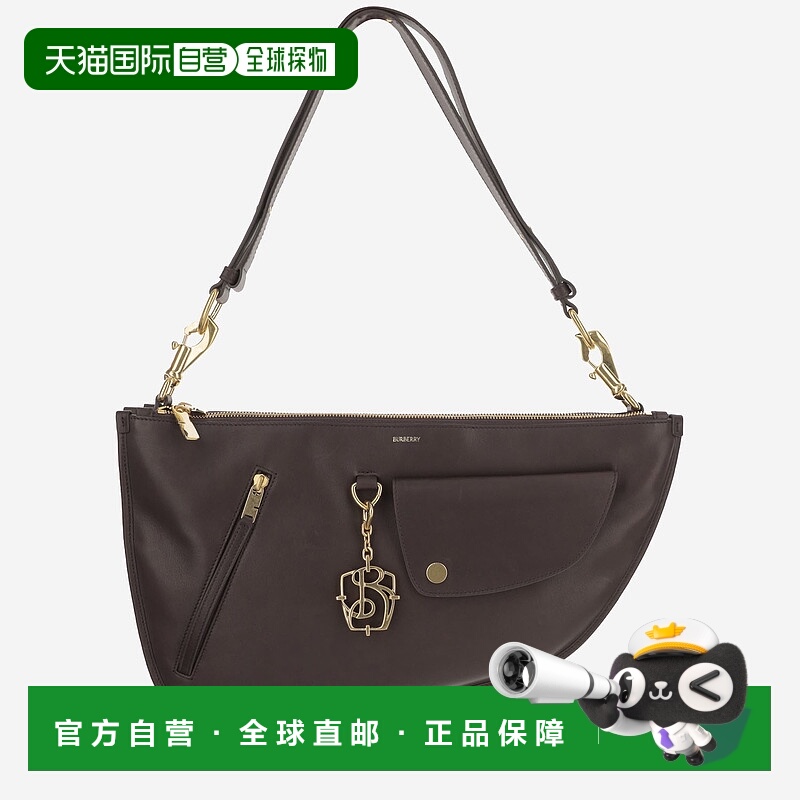 1h可退 BURBERRY 女士单肩包 8099251A2955 AW2024 棕色