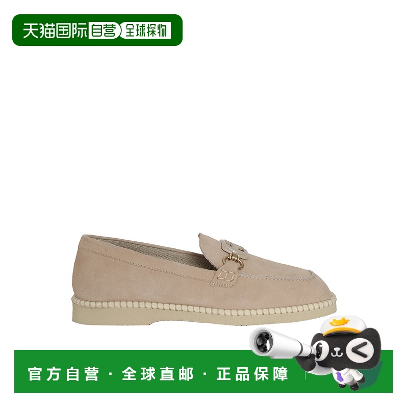 1h可退 HOGAN 女士休闲鞋 HXW6420EW40CR0M024 SS2025 浅棕色