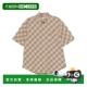 男士 短袖 衬衫 SS2025 BURBERRY 格纹衬衫 81036301 花色