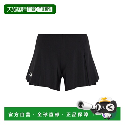 1h可退 Y-3 女士短裤 KA98040BLACK AW2025 黑色 Shorts from the