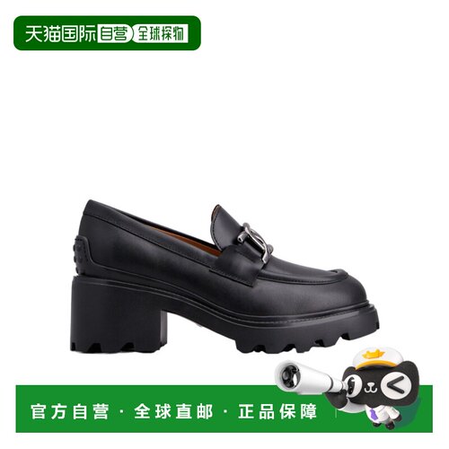 1h可退 奢淘 Tod's 粗跟乐福鞋 女 XXW08D0HR40GOC女鞋一脚蹬