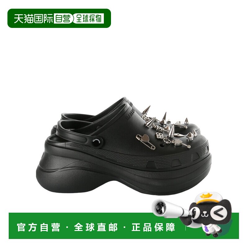 1h可退 奢淘 Balenciaga Strap Jibbitz 朋克 Crocs 穆勒鞋 男 72 - 实物图