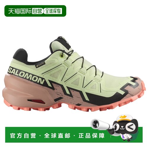 SALOMON 女士专项运动鞋 1230974LIMECREAMMAHOGANYROSEBLACK
