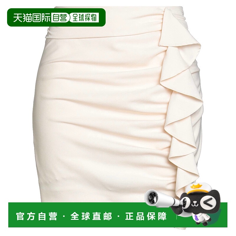 1h可退 潮奢 Pinko 品高 女士 迷你半身裙 beige米色 舒适时尚