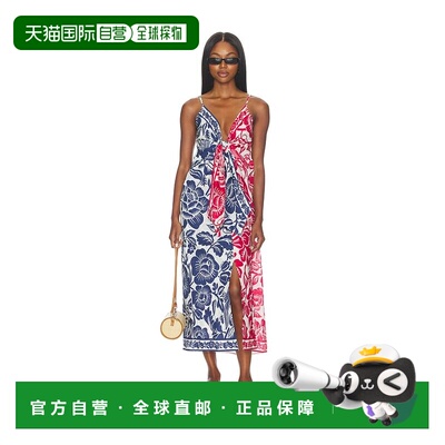 香港直邮FARMRIO/Cashew And Birds女士中长连衣【付后1h可退】