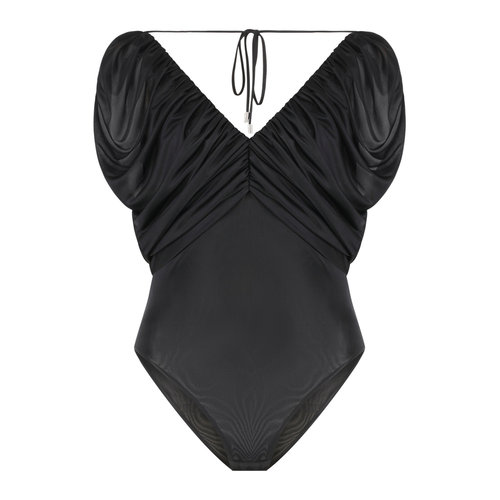 PINKO 女士连体衣 104958A2F1Z99 SS2025 黑色 Beccafico nylon b
