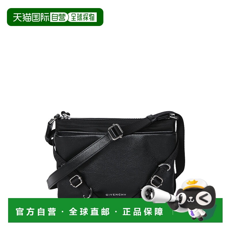 GIVENCHY 男士斜挎包 BKU04WK1ZV001 SS2025 黑色