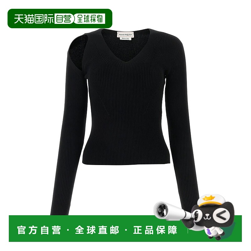 1h可退 ALEXANDER MCQUEEN 女士针织毛衣 768602Q1A651000-20