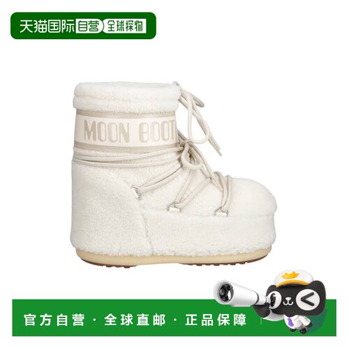 MOON BOOT 女士雪地靴 80D1409700H017 AW2026 米【付后1h可退】