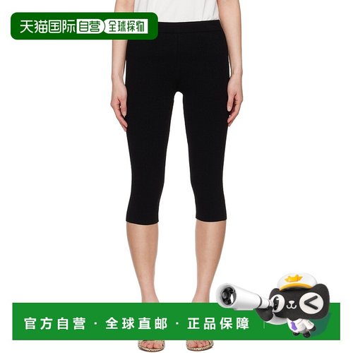 1h可退 潮奢 THE GARMENT 女士 黑色 Madison Capri 紧身裤 21363