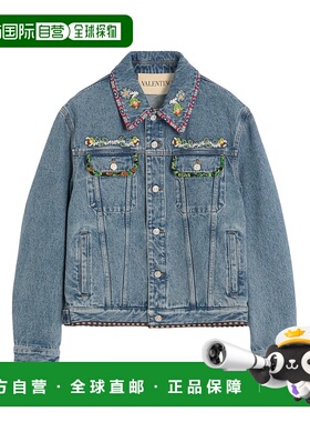 VALENTINO 男士夹克 VDC04QB0W558 CO 蓝色