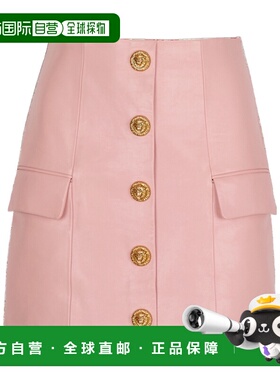 BALMAIN 女士半身裙 GF1LBB29LE044HR SS2026 粉红色