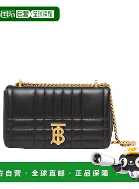 BURBERRY 女士斜挎包 80595091 CO 黑色 Lola - 绗缝小号单肩包