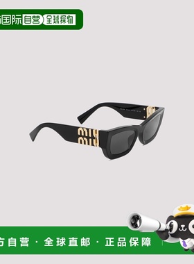 MIU MIU 女士太阳镜 0MU09WS1AB5S0 AW2024 黑色 Miu Miu Sunglas