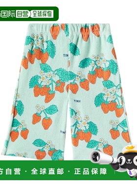 1h可退 潮奢 tinycottons 婴儿 Strawberries 棉质厚绒布长裤童装