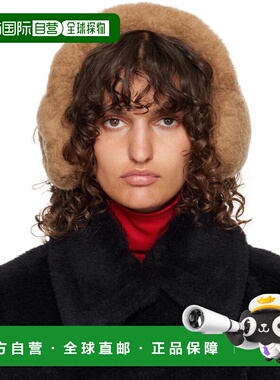 1h可退 潮奢 MaxMara 麦斯玛拉 女士 驼色 Muffy 耳罩 2524576082