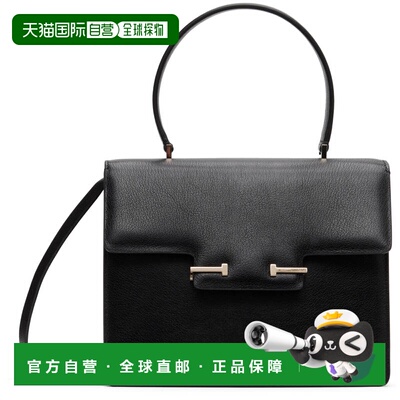 Tom Ford 汤姆 福特 女士 黑色小号 Supple Leather Aube 手提包