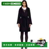 潮奢 大衣 MaxMara 女士 1h可退 Newmang 麦斯玛拉 黑色 25260161