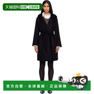 1h可退 潮奢 MaxMara 麦斯玛拉 女士 黑色 Newmang 大衣 25260161