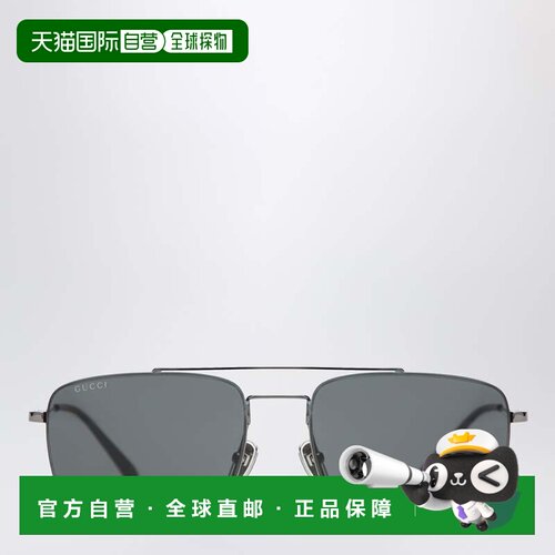 Gucci 古驰 女士 钌金属领航员太阳眼镜 A000PCI3330
