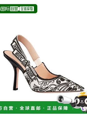 DIOR 女士高跟鞋 KCP762CONS17X AW2023 黑色 J'ADIOR 露跟高跟鞋