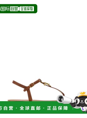 CHLOÉ 女士凉鞋 CHC25A12SLT27T AW2025 驼色 Caramel leather Ch