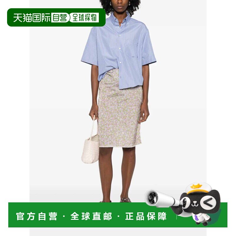 PRADA 女士半身裙 21H03719DISOOOF0E18 SS2026 花色包臀裙中裙