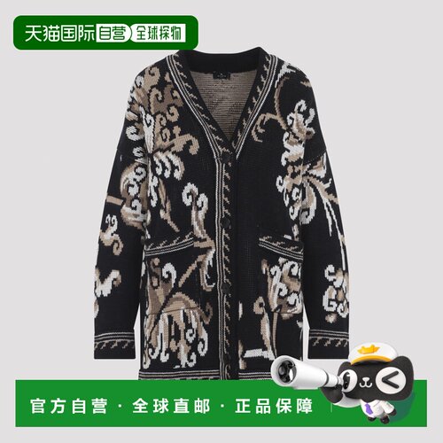 ETRO 女士针织衫 WRKE0159AQ12UN0000 AW2026 黑色 Black wool ja