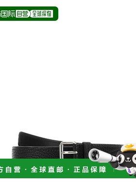 PRADA 男士腰带 2CS1062FLCF0002-1 CO 黑色 Prada Belt皮带