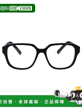 GIVENCHY 女士眼镜 GV50065I001 AW2025 黑色 徽标平光镜