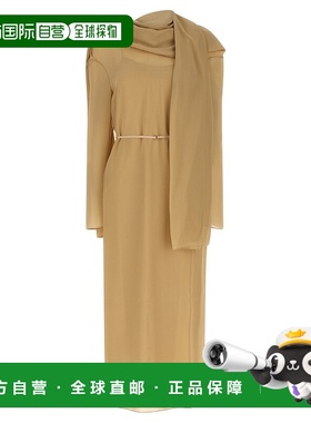 THE ROW 女士连衣裙 10449W4205MSH AW2025 浅棕色 'Amede' dress