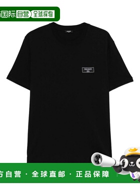 BALMAIN 男士T恤 FH1EG000BC910PA SS2026 黑色 T-Shirt