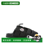 潮奢 填充棉皮质凉拖 Moncler 女士 1h可退 Pocket 盟可睐 Mon