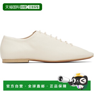 1h可退 潮奢 Lemaire 女士 灰白色 Souris Flat Classic 德比鞋 F