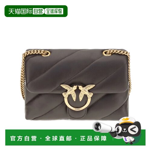 PINKO 女士斜挎包 100039A0F2M12Q AW2026 棕色 LOVE PUFF MINI C