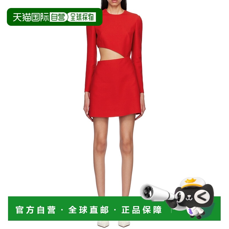 1h可退 VALENTINO 女士半身裙 2B3VA1L51CF157 SS2023 红色