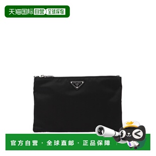 2NH0062DMHF0002 AW2022 PRADA Prada 手拿包 黑色 Pouch 男士