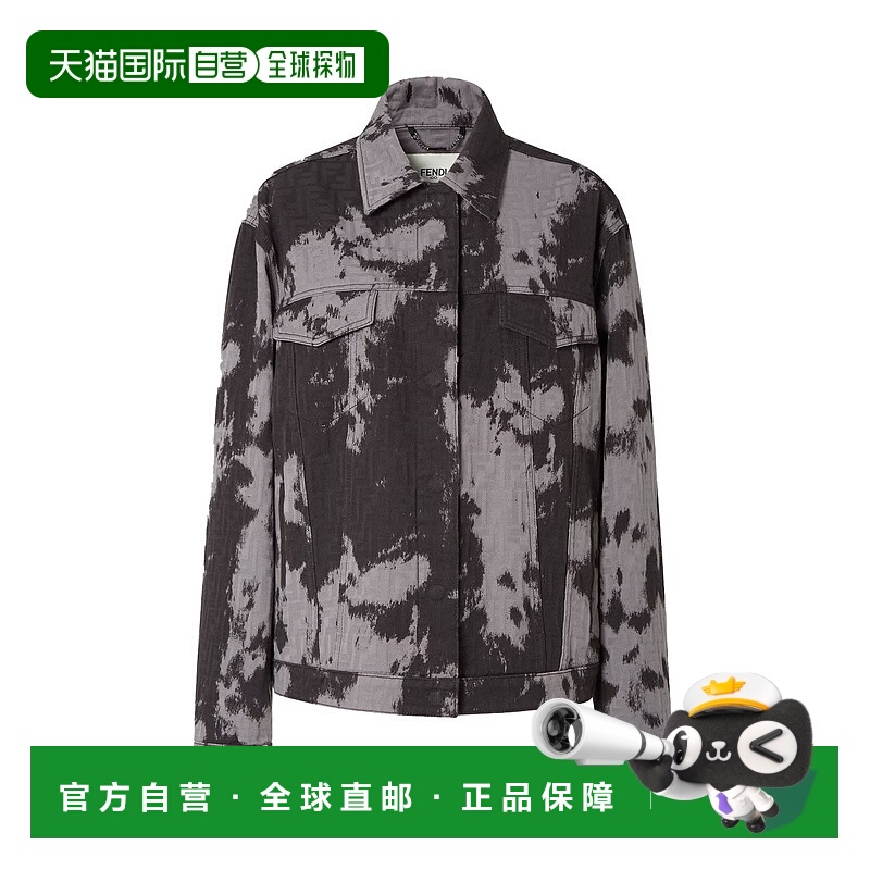 1h可退 FENDI 女士夹克 FLF798AVF5F0GME AW2025 黑色 Fendi Deni