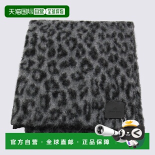 1h可退 潮奢 ANINE BING 女士 豹紋針織圍巾 A1211734围巾