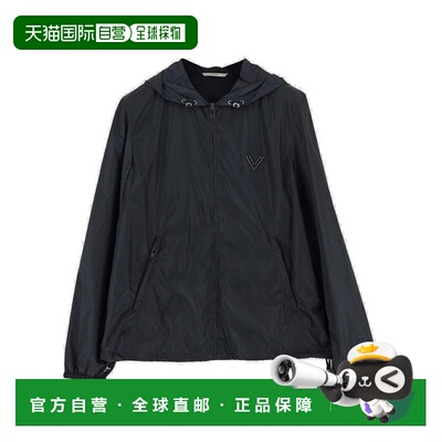 valentino 华伦天奴 男士 徽标标牌拉链连帽夹克 5V0CI355ADP外套