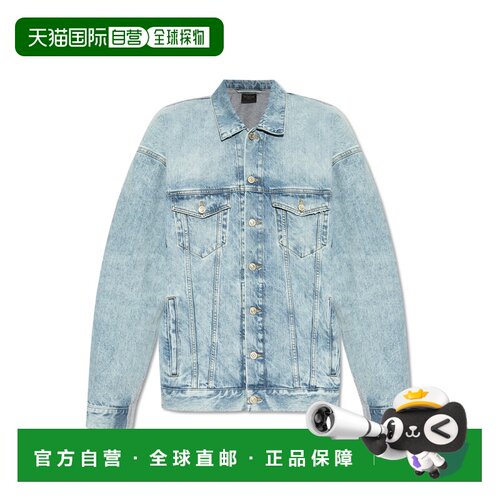 BALENCIAGA 男士夹克 790485TRW556185 SS2025 蓝色