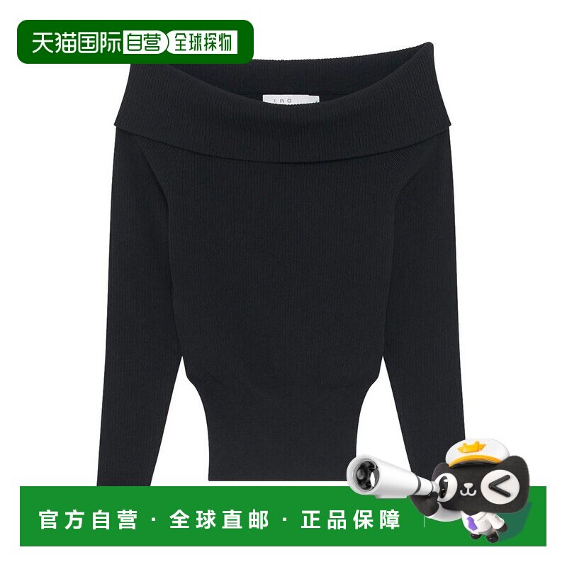 IRO 女士针织毛衣 24SWP12ACELIABLA0124S AW2024黑色 针织衫