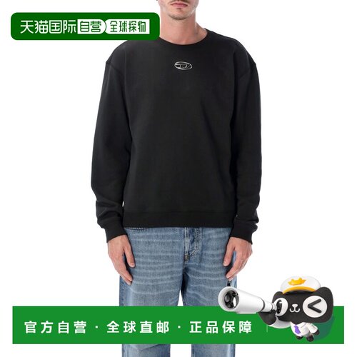 DIESEL 男士卫衣 26AA204460BKBW900 AW2026 黑色 NORM CREWNECK