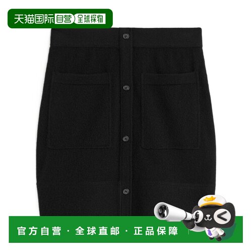 TOTEME 女士半身裙 263WRB0445YA0016001 AW2026 黑色