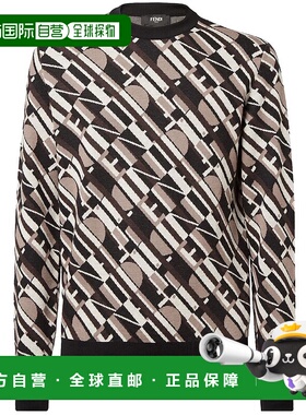 FENDI 男士衬衫 FZX091AVO1F05AEPEQUIN AW2025 红色