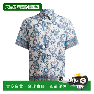 ETRO 男士衬衫 MRIC001199SP5G7X0880 SS2026 花色【付后1h可退】