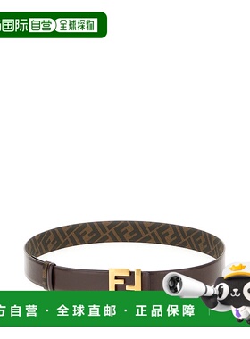 FENDI 男士腰带 7C0531ATF9F1RHD AW2024 黑色 CINTURE皮带