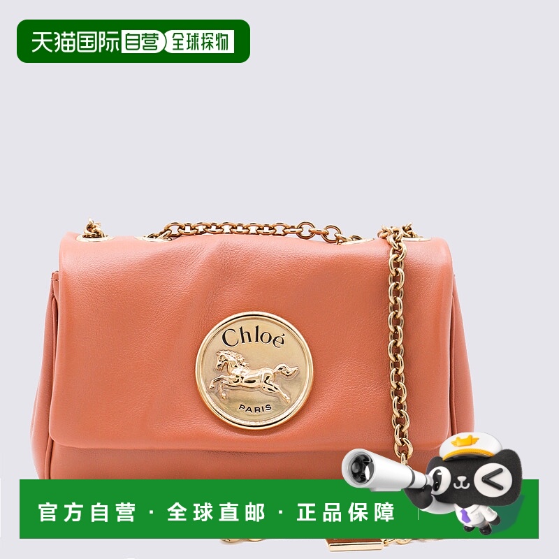 1h可退 CHLOÉ 女士斜挎包 CH25AS585P75847 AW2025 粉红色 Chloe