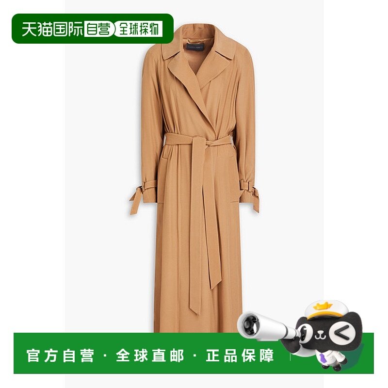 1h可退 潮奢 Alberta Ferretti 女士 束带卡迪风衣 V060201198087